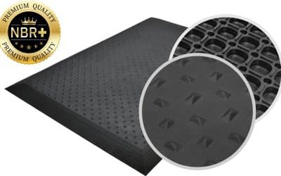 Arbeitsplatzmatten aus Gummi Extrem robust und rutschfest für harte Bedingungen.